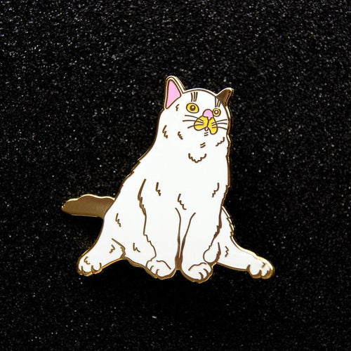 Chonkiest Cat Enamel Pin