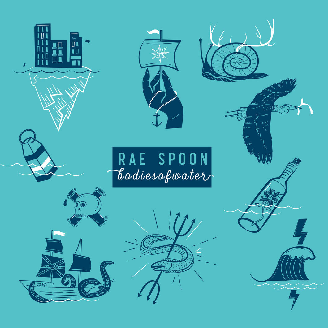 Bodies of Water by Rae Spoon (CD)