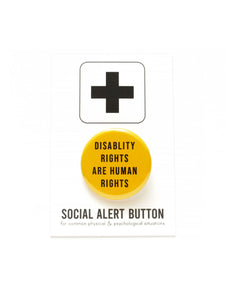 Disability Rights Pinback Button