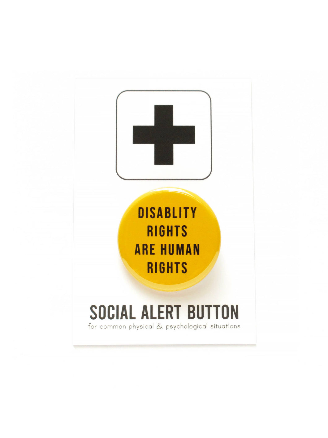 Disability Rights Pinback Button