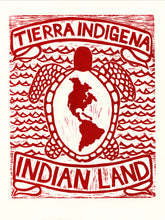 Load image into Gallery viewer, Tierra Indigena, Indian Land Art Print