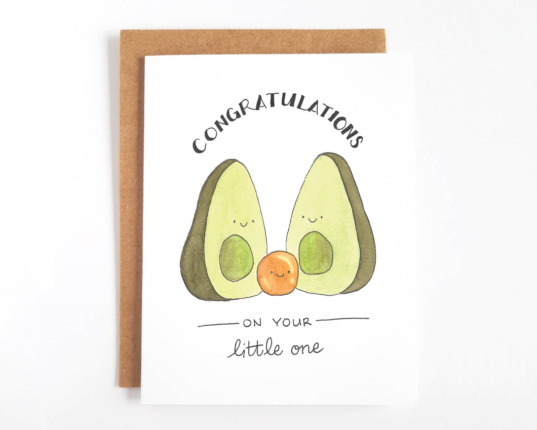 Avocado Baby Card