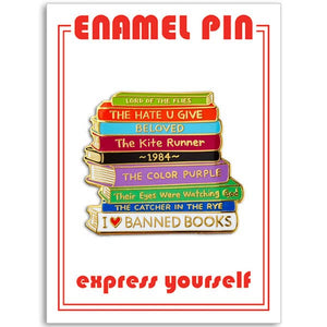 Banned Books Pin