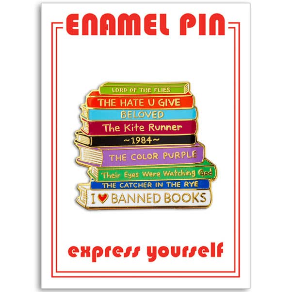 Banned Books Pin