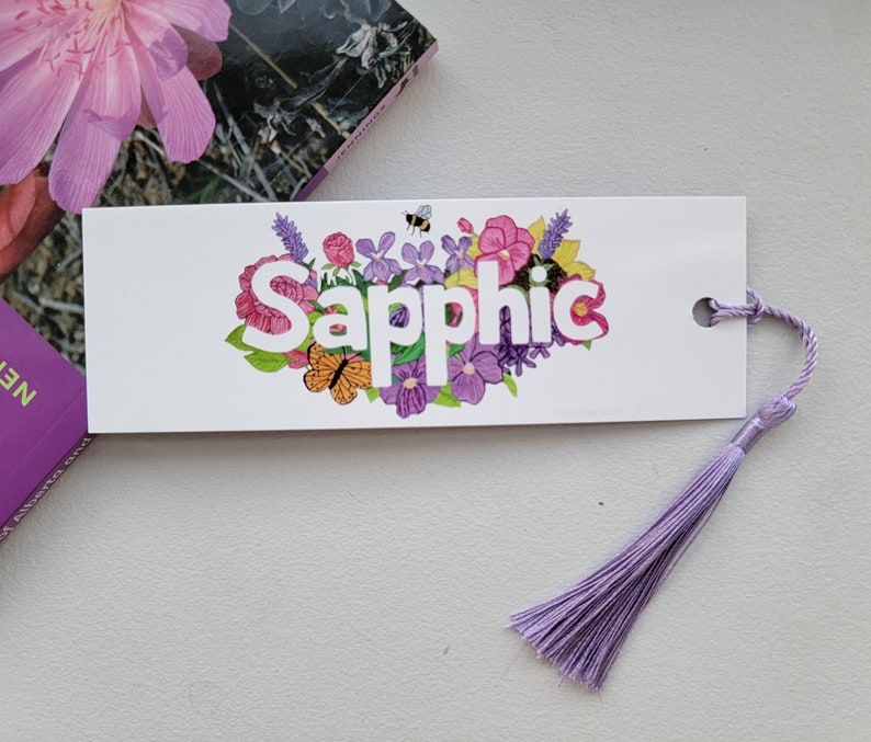 Sapphic Bookmark