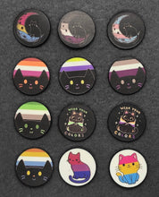 Load image into Gallery viewer, Pride Cat Pins