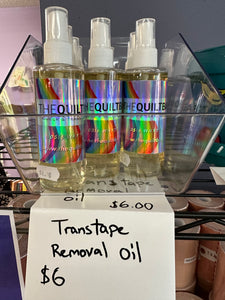 Removal oil for Transtape