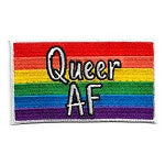 Rainbow Queer AF Patch