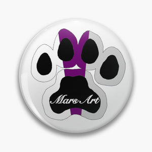 Paw Print Pride Buttons